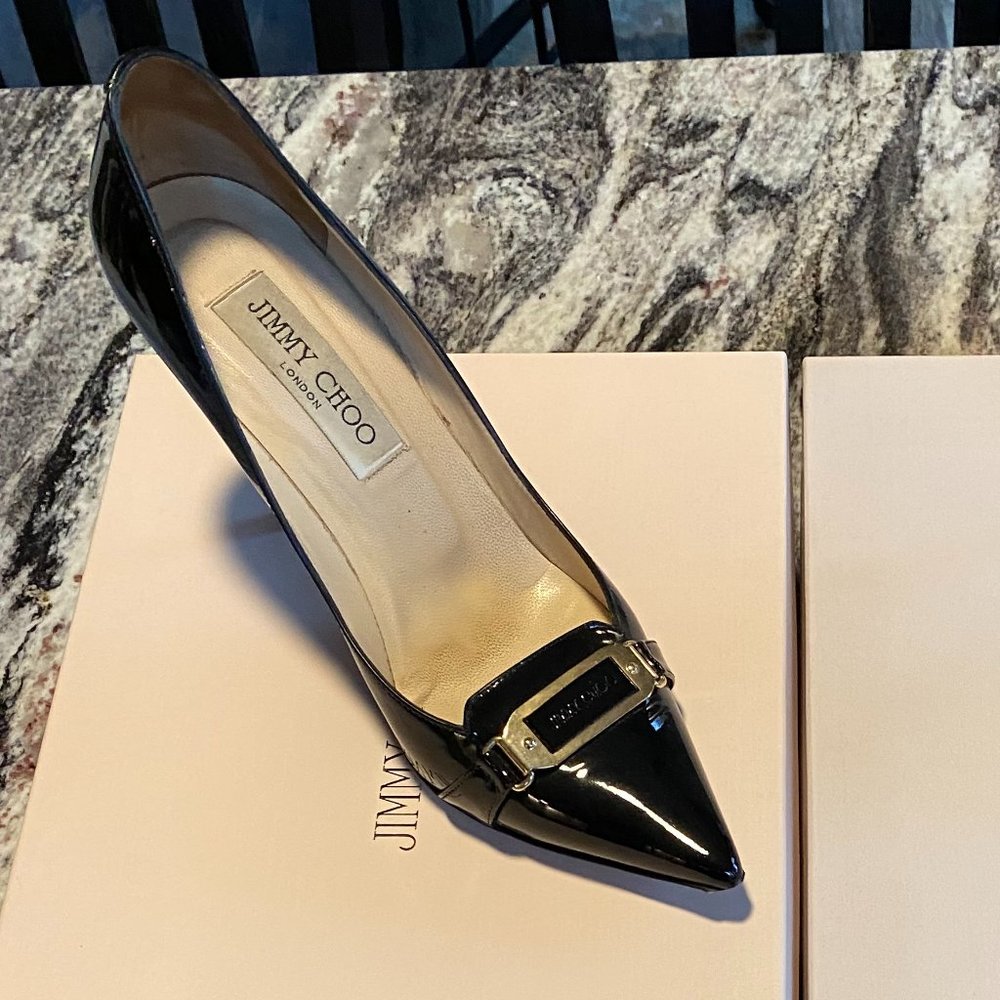 Jimmy Choo Patent leather..